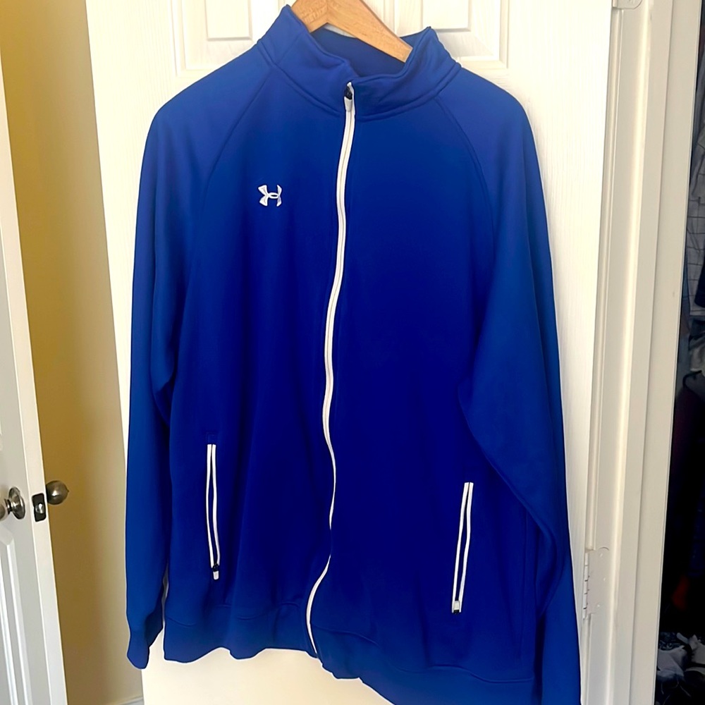 Under armor zip up golf sweater